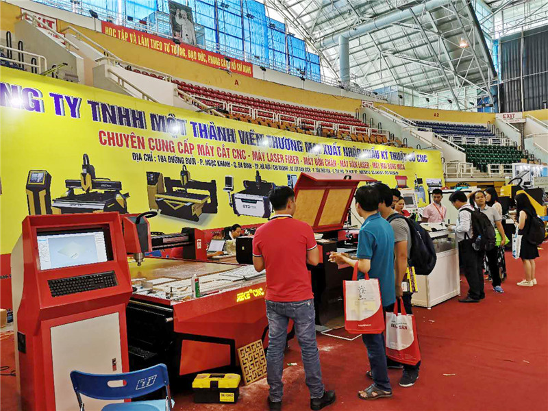 南宫NG·28(中国)相信品牌力量数控参加2018年8月越南展会